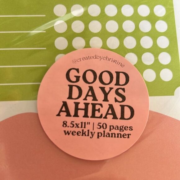 Weekly planet NeW 50 pages 8.5x11 plus 2 stickers - Picture 5 of 7